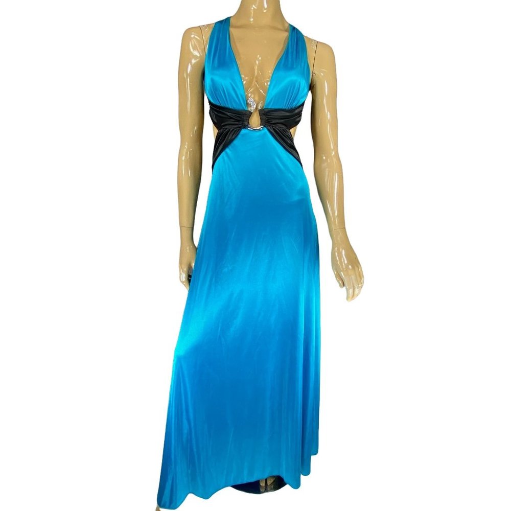 Speechless Women Blue Formal Party Dress Size M